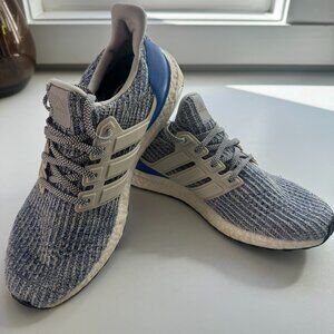 Adidas Ultraboost 4.0 White/Royal Men's Sz. 9.5